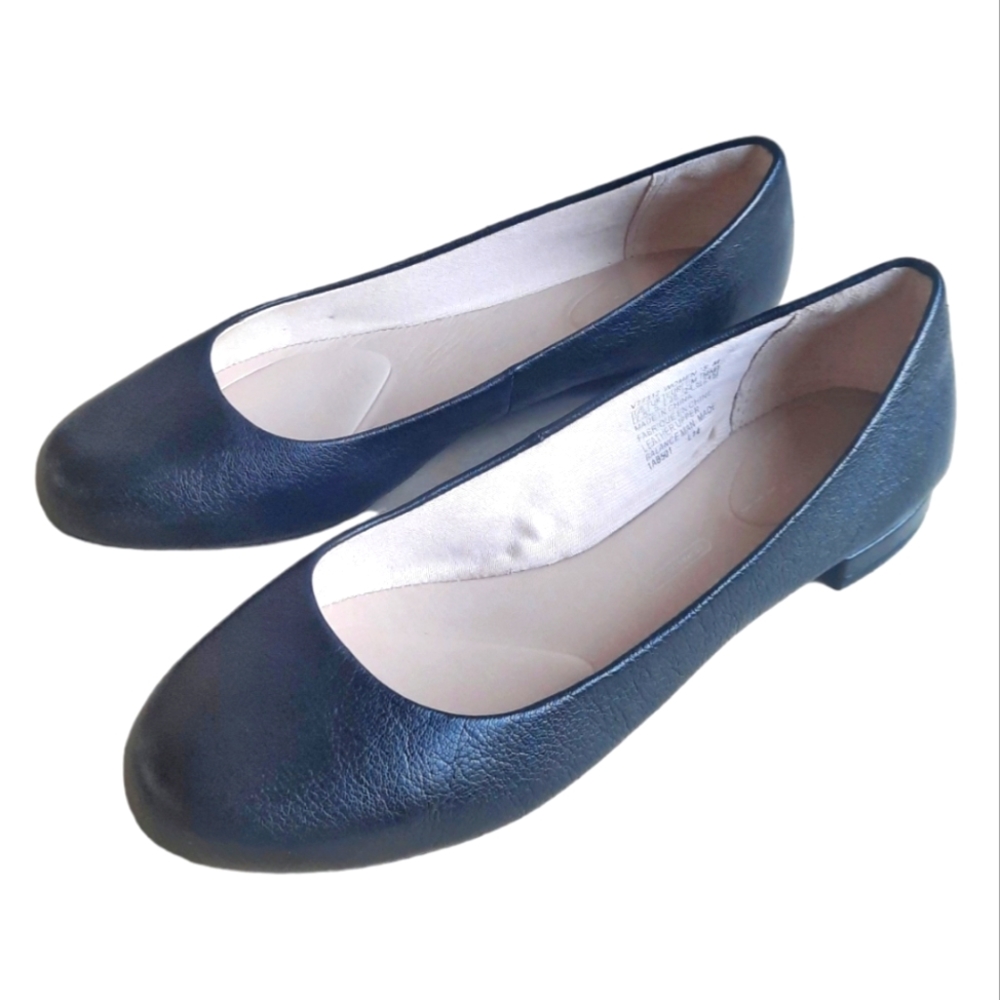 Rockport Adiprene By Adidas Black Leather Flats - Picture 3 of 14